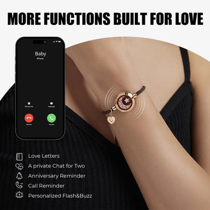 🌙 GlowBond InfinityTouch – Totwoo Sun & Moon Smart Love Bracelets