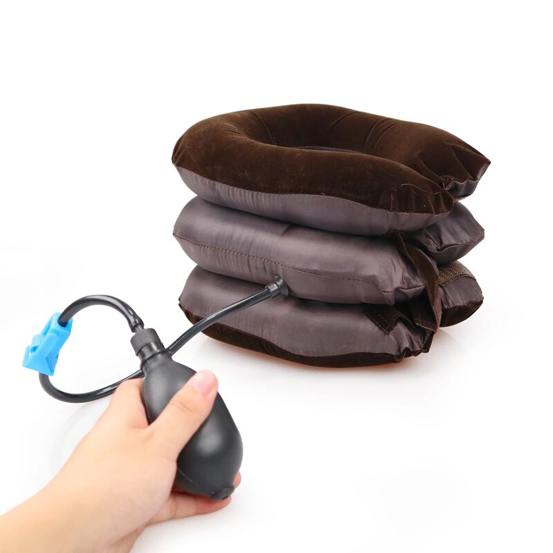 💆‍♂️ GlowRelief NeckLift Pro – Inflatable Cervical Neck Traction Device