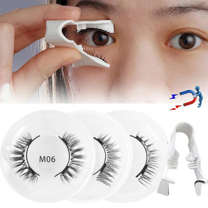 GlowLash Magnetique – 1 Pair Magnetic 3D Mink False Eyelashes