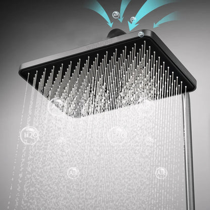 🚿 GlowBath LuxeKeys Shower System – Digital Thermostat Spa Shower with Ambient Lighting