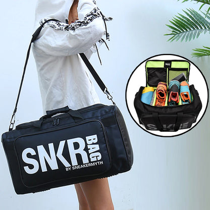 🎒 GlowActive FlexDuffle Pro – Multi-Compartment Sneaker & Sports Gear Bag