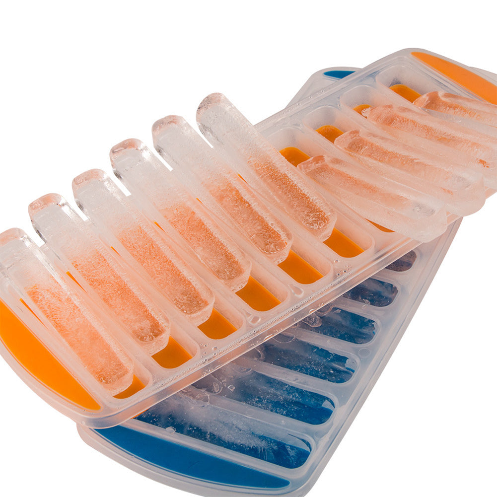 ❄️ GlowKitchen ChillStick Tray – Silicone Ice Cube Tray for Water Bottles