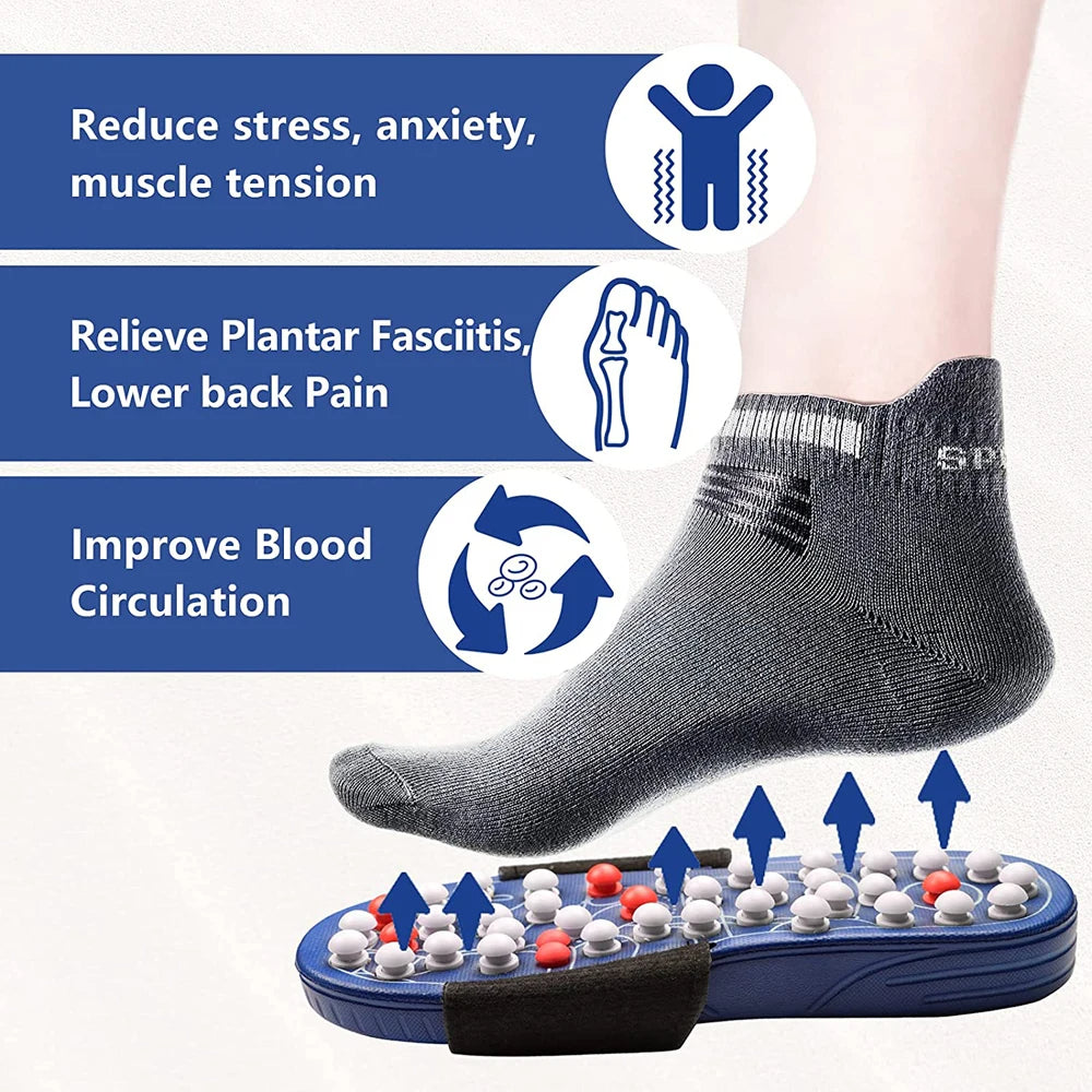 🦶 GlowRelief SolePress – Acupressure Massage Slippers for Pain Relief & Circulation