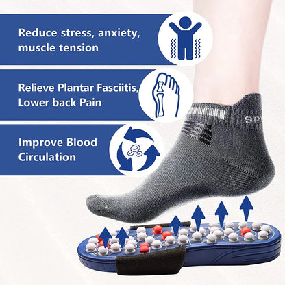 🦶 GlowRelief SolePress – Acupressure Massage Slippers for Pain Relief & Circulation