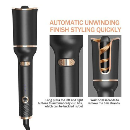💁‍♀️ GlowStyle CurlMaster Pro – Automatic Hair Curler with Digital Display