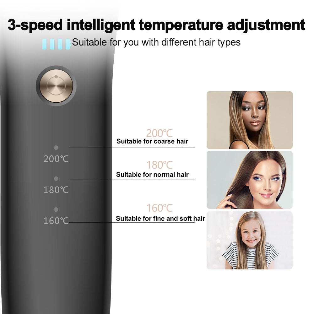 🔥 GlowSmooth AirBrush – Wireless Hair Straightening Comb