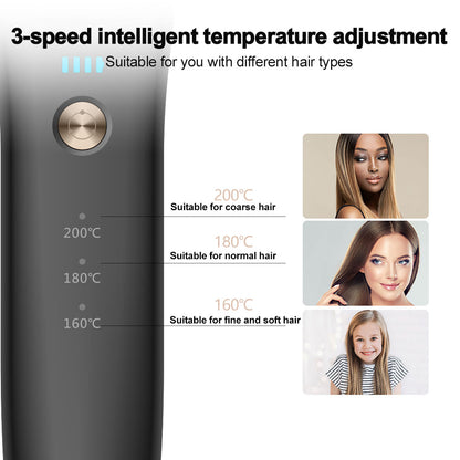 🔥 GlowSmooth AirBrush – Wireless Hair Straightening Comb