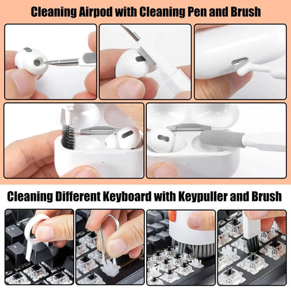 🧼 GlowTech CleanKit Pro 20X – 20-in-1 Electronics Cleaning Kit with Precision Tools
