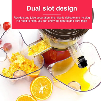 GlowPress ProJuicer – Cold Press Masticating Juicer Machine