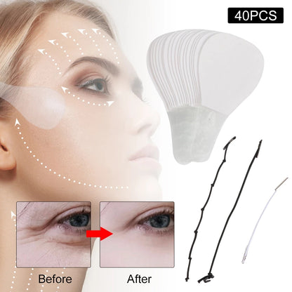 ✨ GlowSkin LiftTape FX – 40x Invisible Face & Neck Lifting Tapes