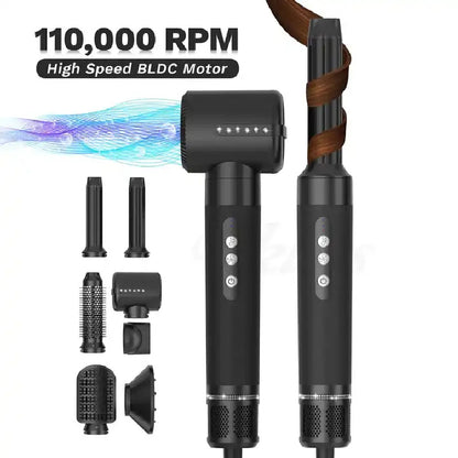 💨 GlowStyle ProSet 7X – Complete 7-in-1 Hair Dryer & Styler Kit