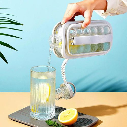 🧊 GlowChill IceSphere Pro – 2-in-1 Rapid Ice Ball Maker