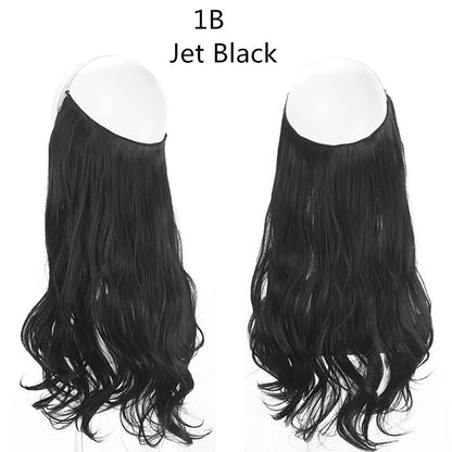 💇‍♀️ GlowStrand HaloLift – Invisible Wire Hair Extension