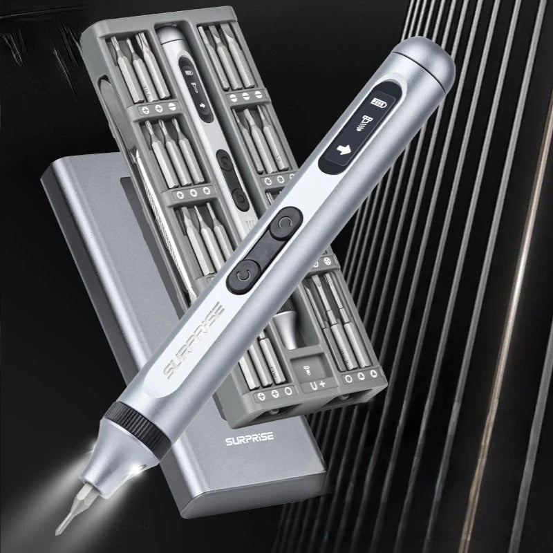 🔧 GlowTech TorqueLite 48X – Electric Precision Screwdriver Set with 48 Bits