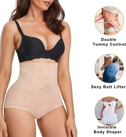 ✨ GlowShape SlimCurve Pants – High-Waisted Tummy Control & Booty Lift Shapewear