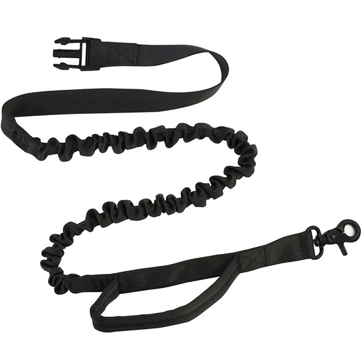 🐕‍🦺 GlowPet FreeStride – Hands-Free Bungee Dog Leash with Storage & Reflective Stitching