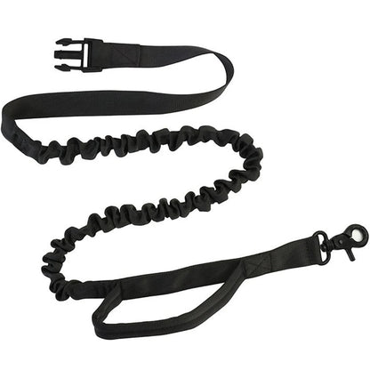 🐕‍🦺 GlowPet FreeStride – Hands-Free Bungee Dog Leash with Storage & Reflective Stitching