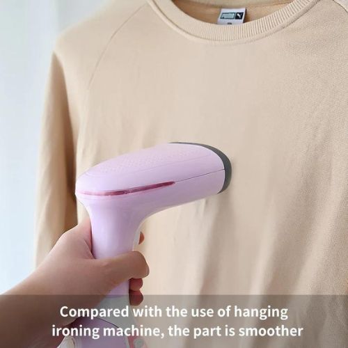 GlowHome SteamGlide 1500 – Handheld Garment Steamer with Dual Steam Modes