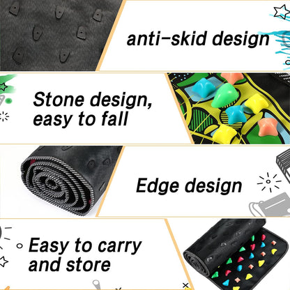 🦶 GlowRelief SoleBalance Mat – Reflexology Acupressure Foot Massage Mat