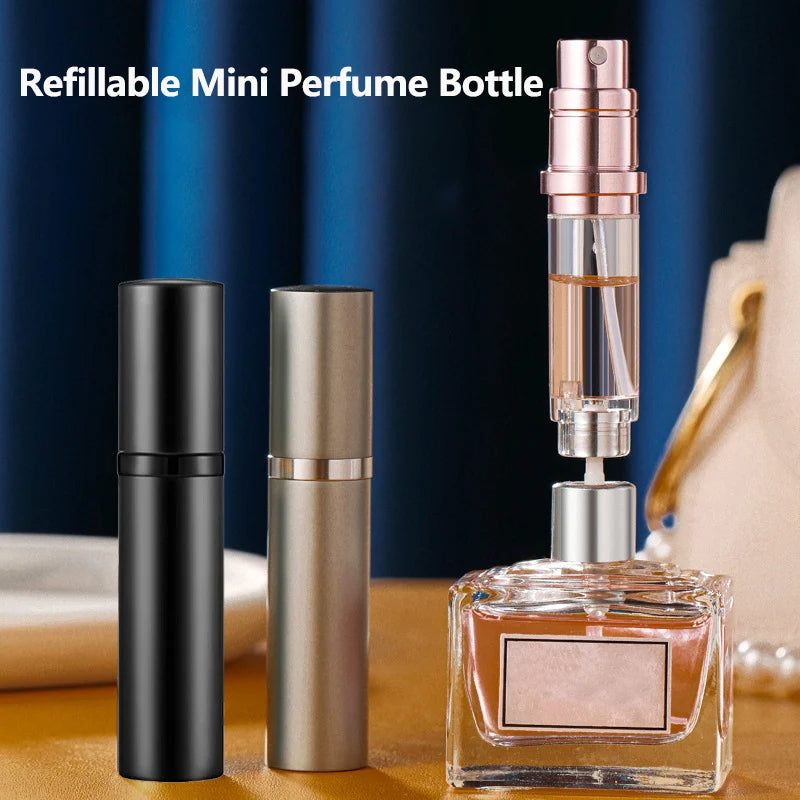 🌸 GlowScent MiniMist – 5ml Refillable Perfume Spray Dispenser