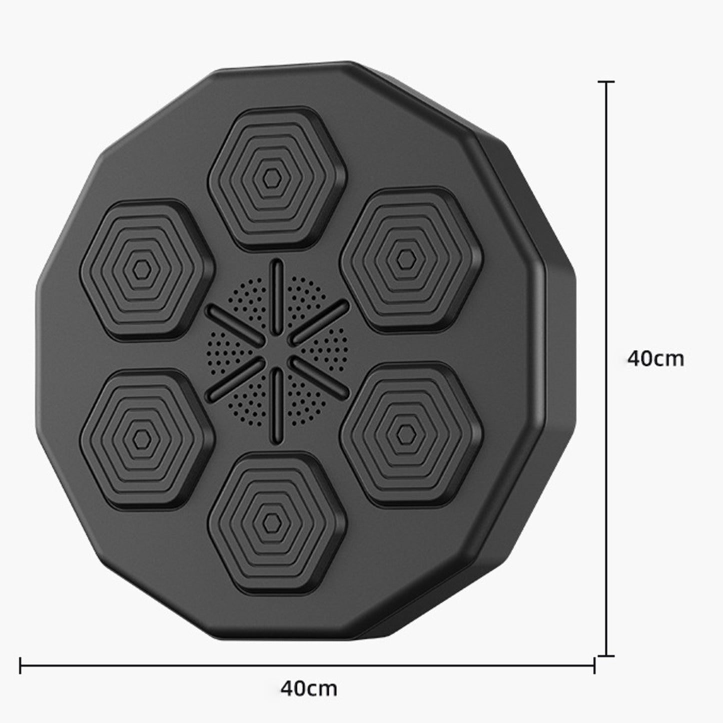 🥊 GlowStrike BeatBox – Wall-Mounted Boxing Target with Music