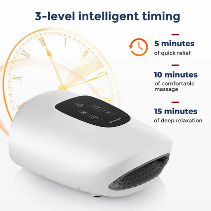✋ GlowRelief HandHaven – Wireless Electric Hand Massager with Heat & Compression