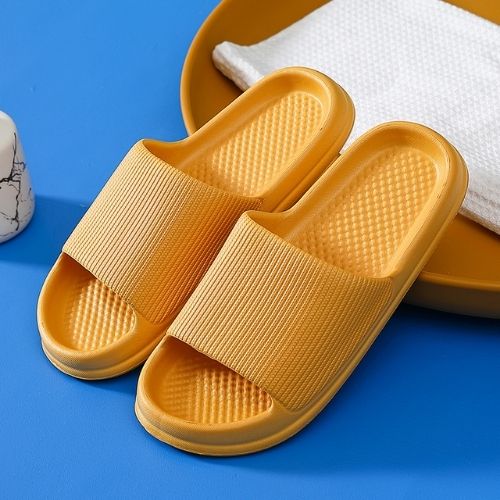 ☁️ GlowStep CloudSlides – Ultra-Soft Orthopedic Pillow Slippers