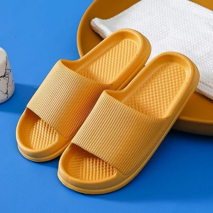 ☁️ GlowStep CloudSlides – Ultra-Soft Orthopedic Pillow Slippers