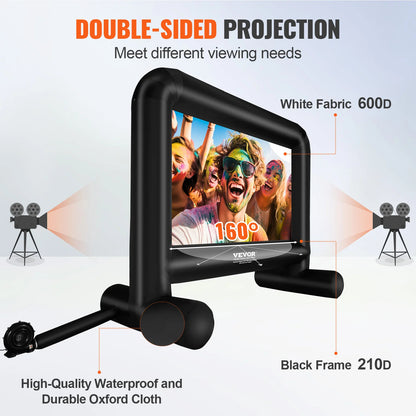 🎬 GlowView SkyScreen – 426 CM & 487 CM Inflatable Outdoor Movie Screen