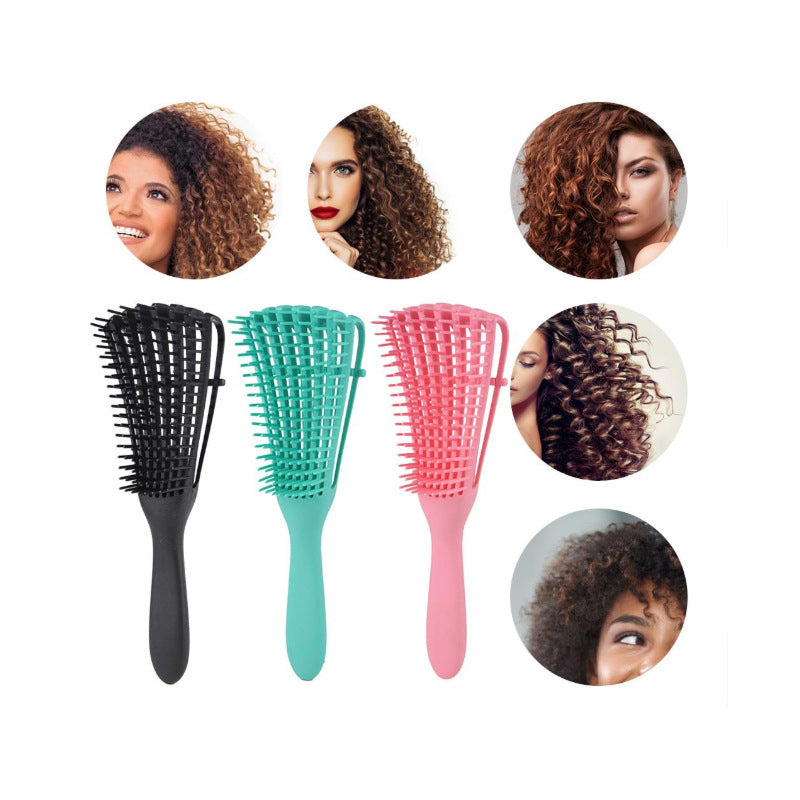 💇‍♀️ GlowBeauty TangleFlow Pro – Wet & Dry Ultimate Detangler Hairbrush