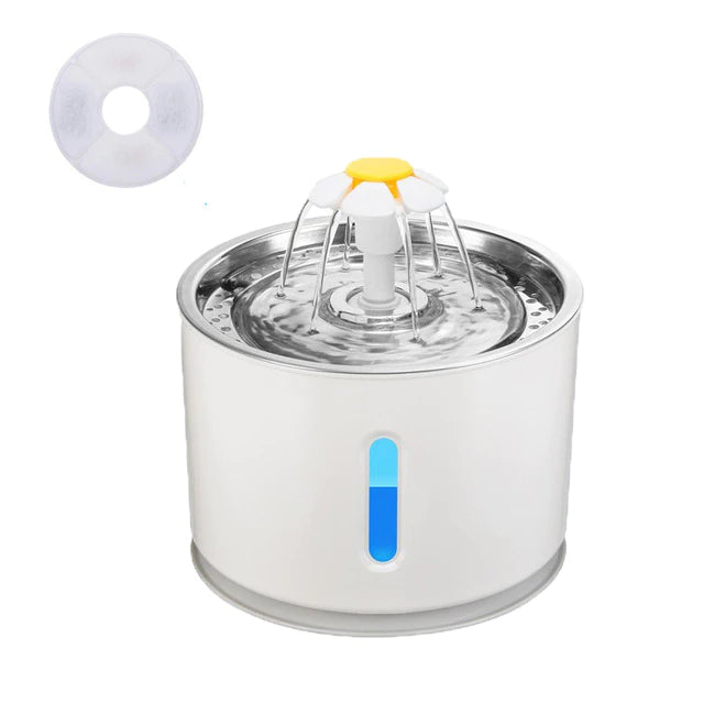 🐱 GlowPet BloomFlow – Petal-Inspired Cat Water Fountain
