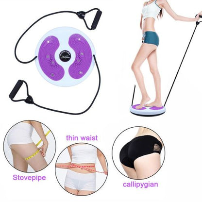 🔄 GlowTwist SlimDisc – Acupressure Waist Trimmer & Fitness Disc