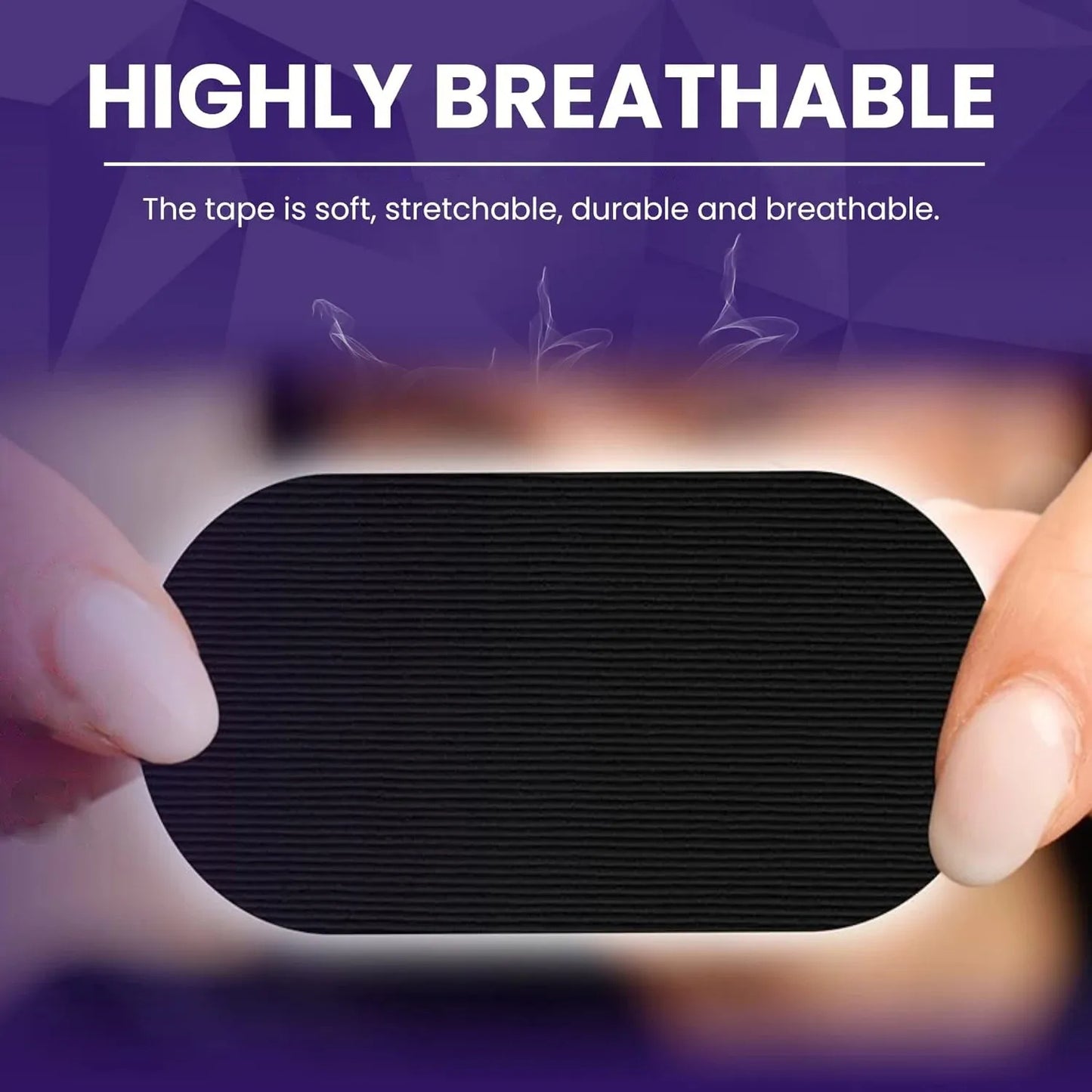 😴 GlowBreathe SleepSeal – Hypoallergenic Mouth Tape for Better Nasal Breathing