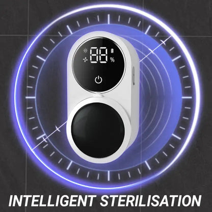 🦷 GlowCare PureBrush – UV Toothbrush Sterilizer & Dryer with Smart Display