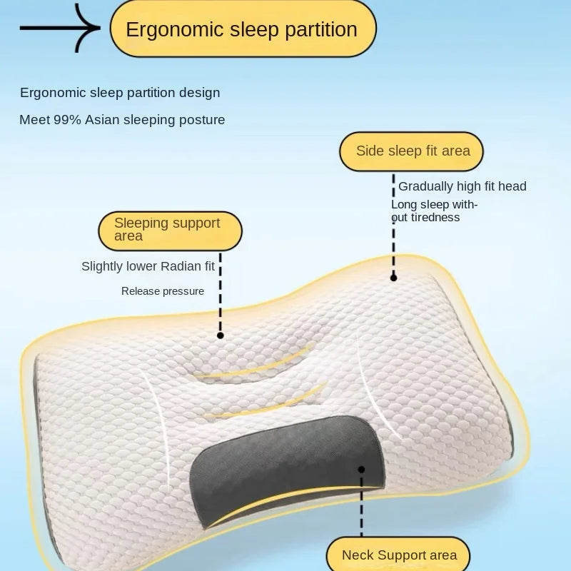 💤 GlowRest Align3D – Super 3D Ergonomic Orthopedic Sleep Pillow