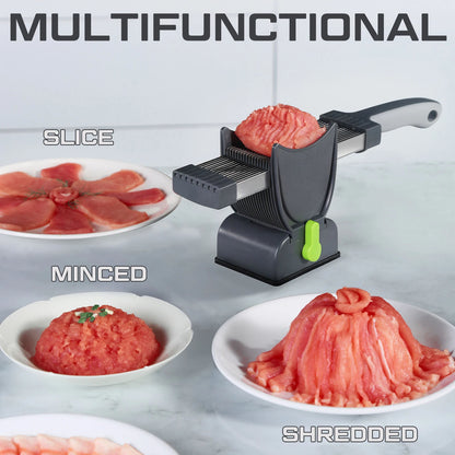 🔪 GlowKitchen SlicePro17 – Precision Meat Slicer & Cleaver Knife Set