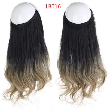💇‍♀️ GlowStrand HaloLift – Invisible Wire Hair Extension