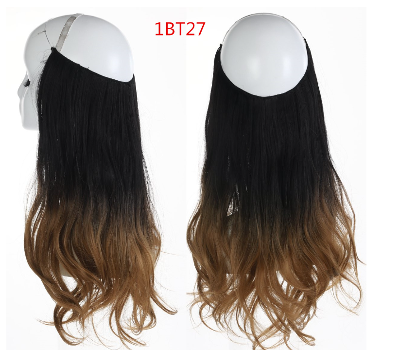 💇‍♀️ GlowStrand HaloLift – Invisible Wire Hair Extension