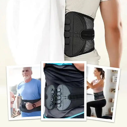 💪 GlowFit CoreGuard – Adjustable Double Pull Waist Support Belt