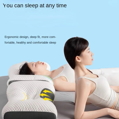 💤 GlowRest Align3D – Super 3D Ergonomic Orthopedic Sleep Pillow