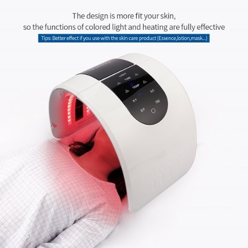 GlowSkin LumiWave – Safe LED Light Therapy Facial Device