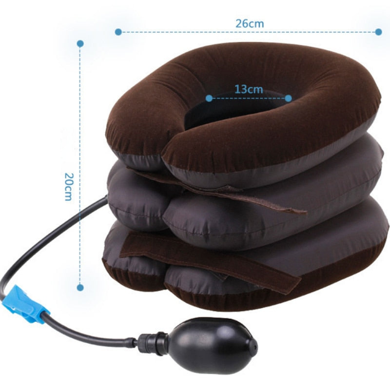 💆‍♂️ GlowRelief NeckLift Pro – Inflatable Cervical Neck Traction Device