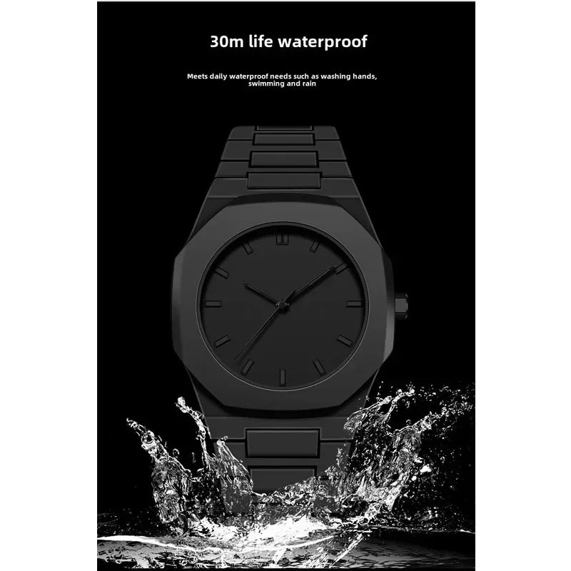 ⌚ GlowTime Arabica Classic – Minimalist Arabic Numerals Quartz Watch