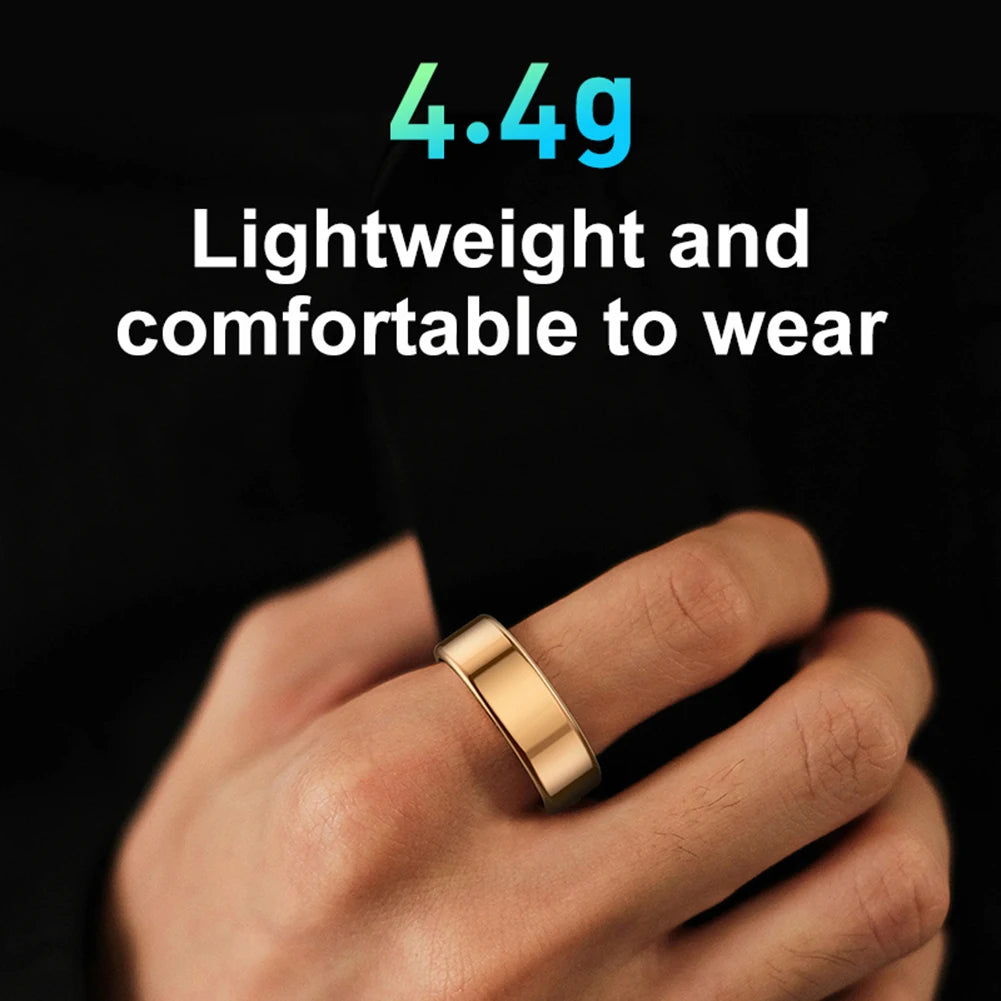 💍 GlowFit PulseRing Pro – Advanced Fitness Smart Ring with Heart Rate, Sleep & GPS Sports Tracking