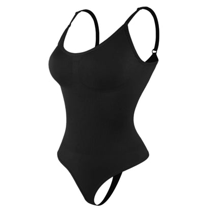 ✨ GlowShape SculptEase Bodysuit – High-Elastic Tummy Control Tank Shapewear