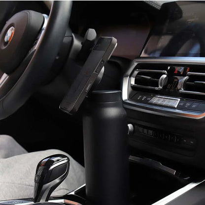 💧📱 GlowHydrate MagnetiSip –Insulated Water Bottle with 360° Magnetic Phone Mount