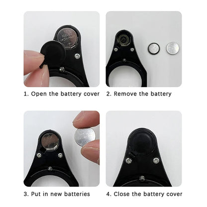 ✨ GlowCare PrecisionClip – LED Nail Clipper with Magnifying Glass