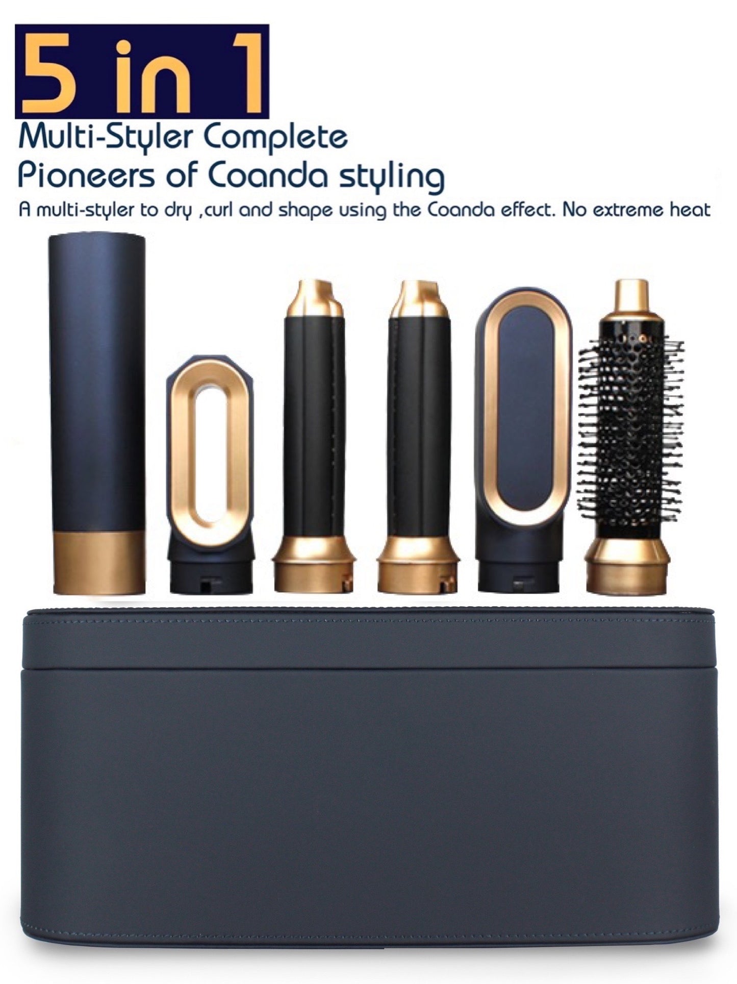 💇‍♀️ GlowStyle Fusion5 – 5-in-1 Hair Dryer & Multi Styler