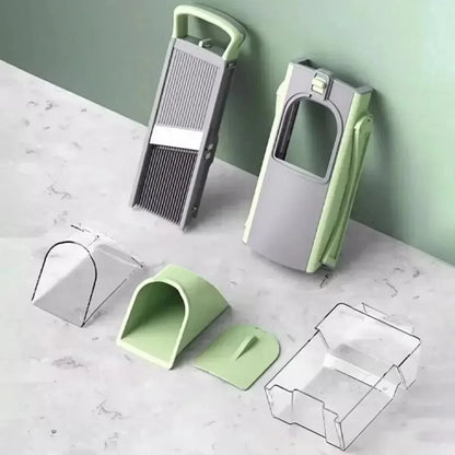 🥕 GlowKitchen SliceMaster Pro – 40-in-1 Adjustable Multifunctional Vegetable Cutter