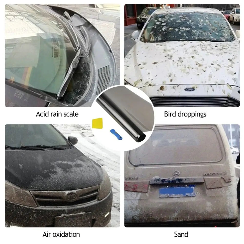 🚘 GlowDrive ShadeGuard Pro – Premium Car Window Tint Film (3M x 50CM)